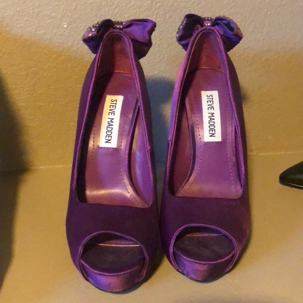 Steve Madden Purple Heels
